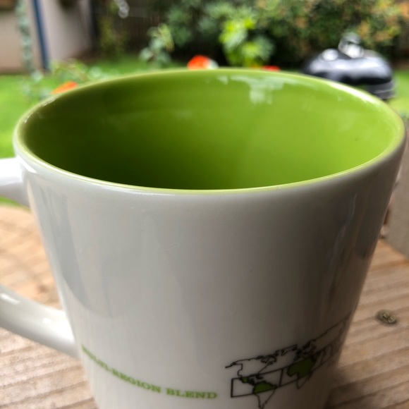 Starbucks cafe Estima Cafe Blend mug lime interior - Picture 3 of 4